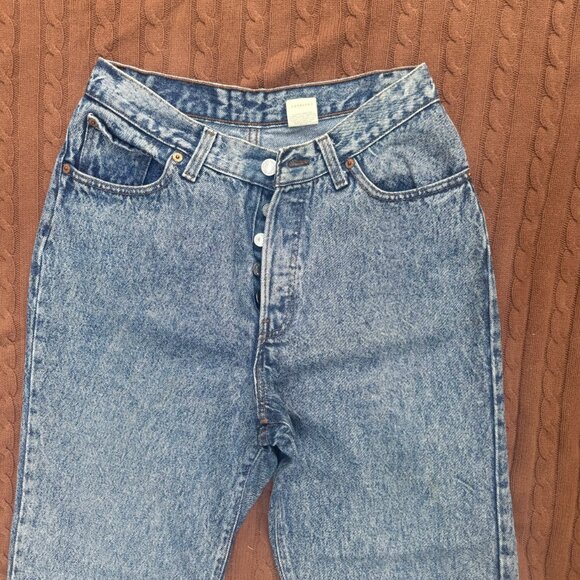 Vintage Levi’s High Waisted Tapered Leg Jeans – Size 11 Made in the USA from 100 - Picture 3 of 6